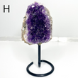 Load image into Gallery viewer, Amethyst Cluster Stand - Sage and Aura