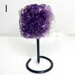 Load image into Gallery viewer, Amethyst Cluster Stand - Sage and Aura