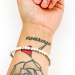 Load image into Gallery viewer, Howlite Bracelet (4mm) - Sage And Aura