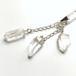 Load image into Gallery viewer, Triple Clear Quartz Necklace - Sage and Aura