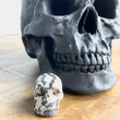 Load image into Gallery viewer, Zebra Jasper Skull - Sage And Aura