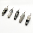 Load image into Gallery viewer, Rainbow Moonstone Point Pendant - Sage and Aura