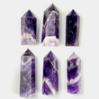 Load image into Gallery viewer, Chevron Amethyst Polished Point - Sage And Aura