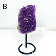 Load image into Gallery viewer, Amethyst Cluster Stand - Sage and Aura