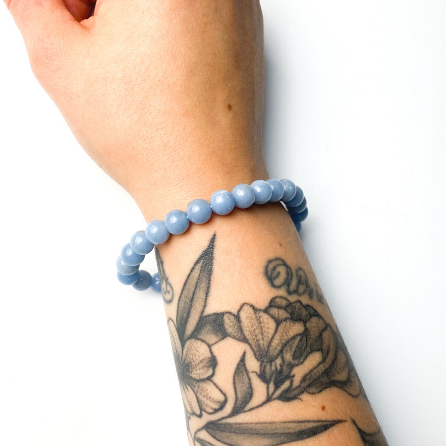 Sage and Aura - Angelite Bracelet