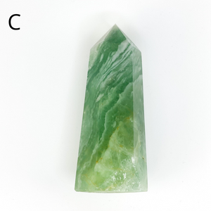 Sage and Aura - GREEN FLUORITE TOWER (C)