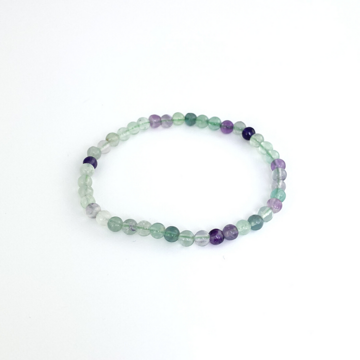 Rainbow Fluorite Bracelet - Sage and Aura