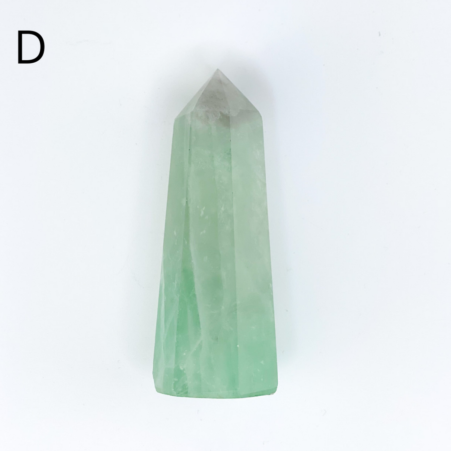 Sage and Aura - GREEN FLUORITE TOWER (D)