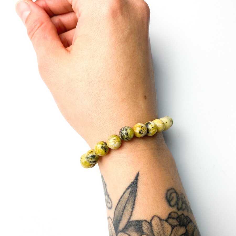 Sage and Aura - Serpentine Bracelet