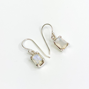 Rainbow Moonstone Earrings - Sage And Aura