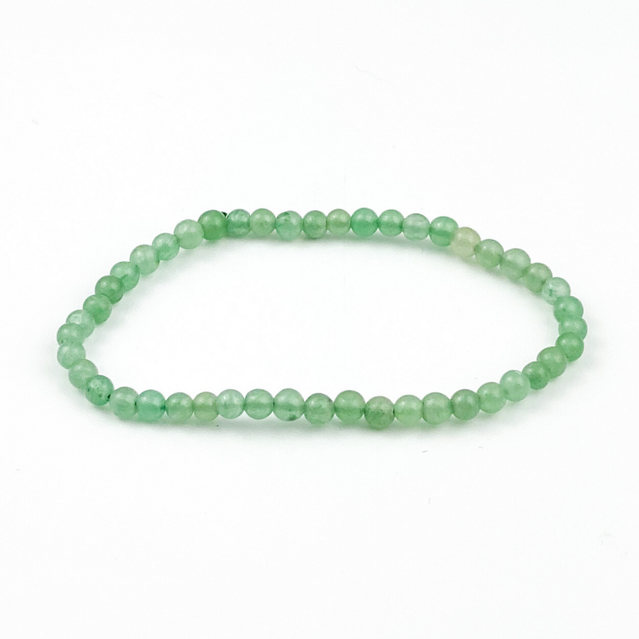 Green Aventurine Bracelet (4mm) - Sage And Aura