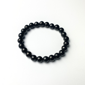 Sage and Aura - Black Obsidian Bracelet (8mm)