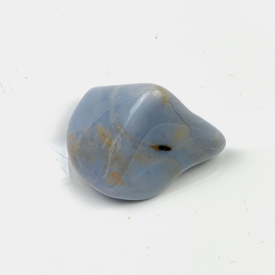 Blue Chalcedony Tumbled - Sage And Aura
