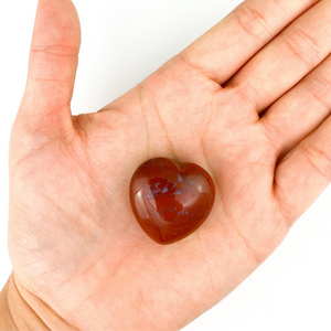 Red Jasper Mini Heart - Sage and Aura