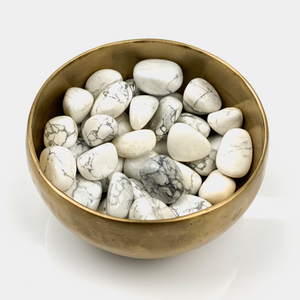 Howlite Tumbled - Sage And Aura