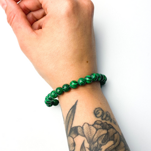 Sage and Aura - Malachite Bracelet
