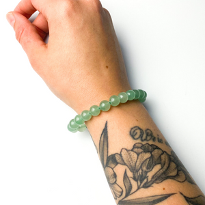 Sage and Aura - Green Aventurine Bracelet (8mm)