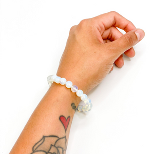 Opalite Bracelet (8mm) - Sage And Aura