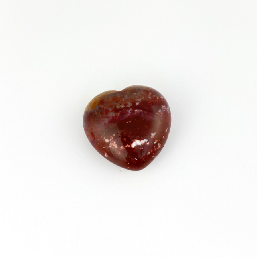 Red Jasper Mini Heart - Sage and Aura