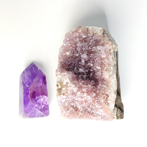 Sage and Aura - Amethyst Duo (Large)