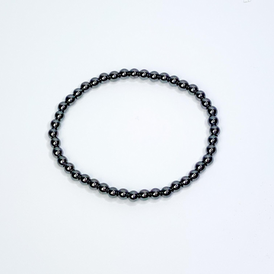 Hematite Bracelet 4mm