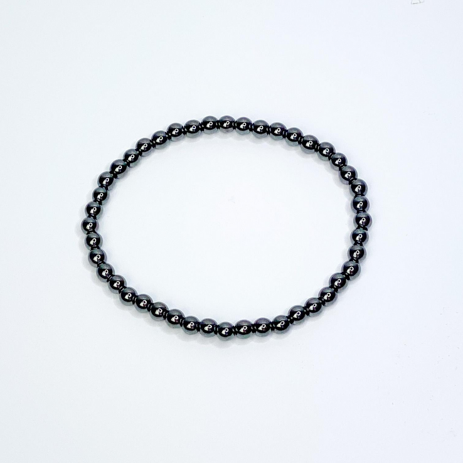 Hematite Bracelet (4mm) - Sage And Aura