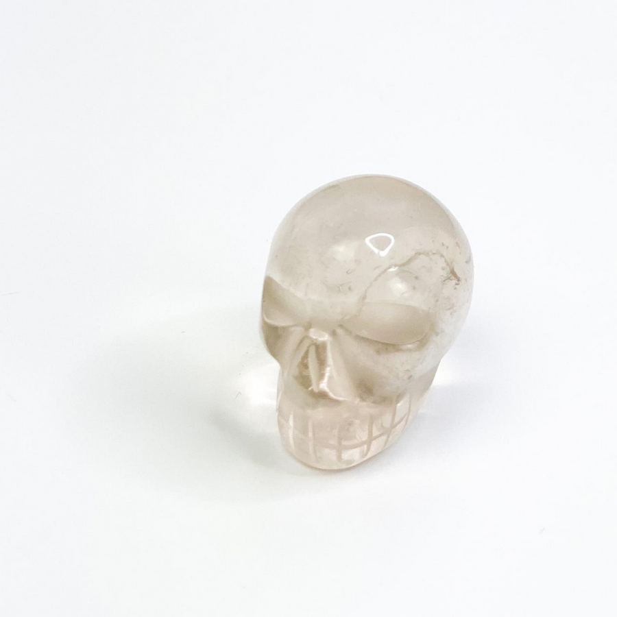 Smoky Quartz Mini Skull - Sage And Aura