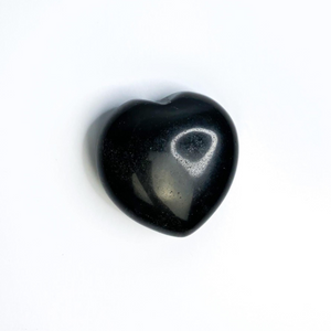 Black Obsidian Heart - Sage And Aura