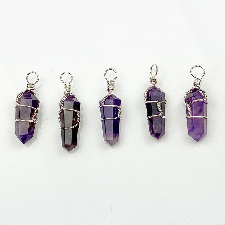 Amethyst Point Pendant - Sage And Aura