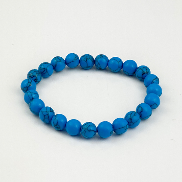 Turquoise Bracelet (8mm) - Sage And Aura