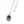 Load image into Gallery viewer, Amethyst Tongue Necklace - Sage and Aura
