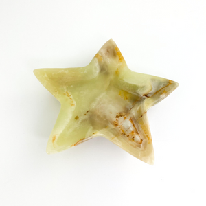 Green Onyx Star - Sage and Aura