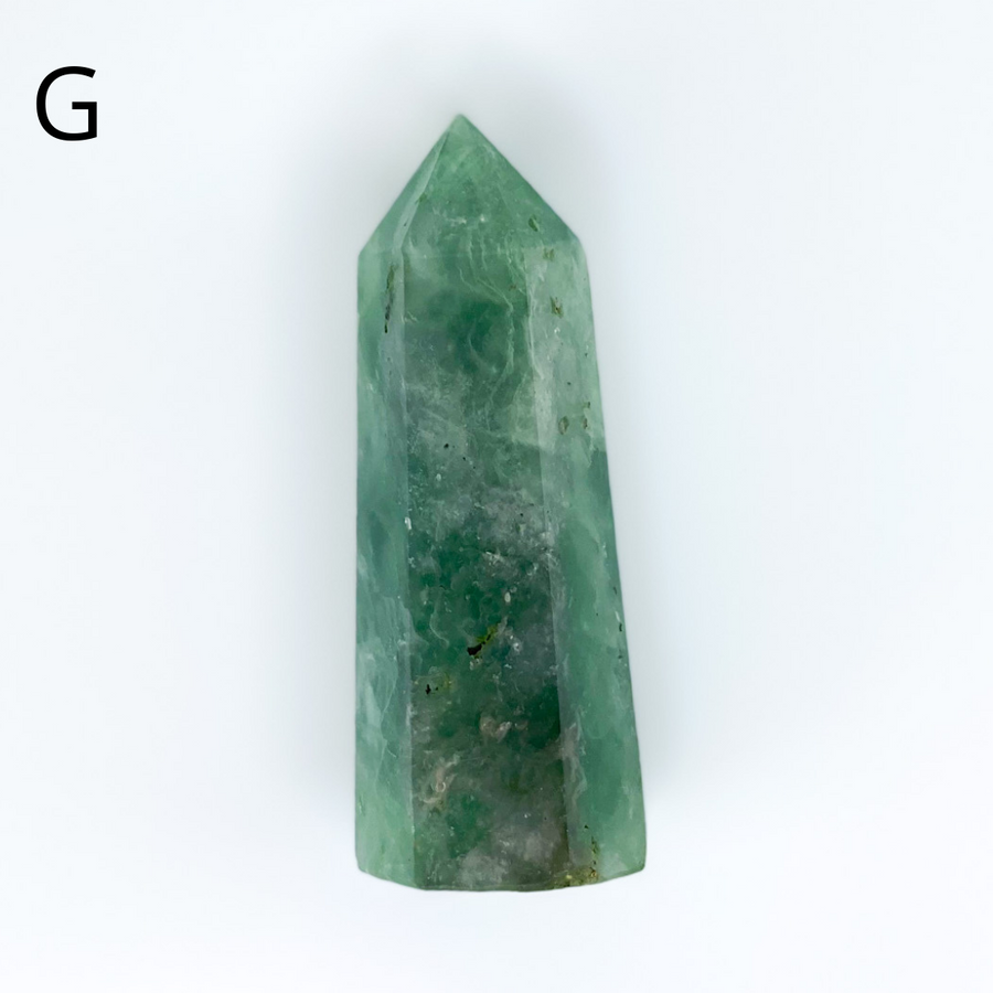 Sage and Aura - GREEN FLUORITE TOWER (G)